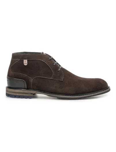 Floris van Bommel Nette schoenen Floris van Bommel bruin suede