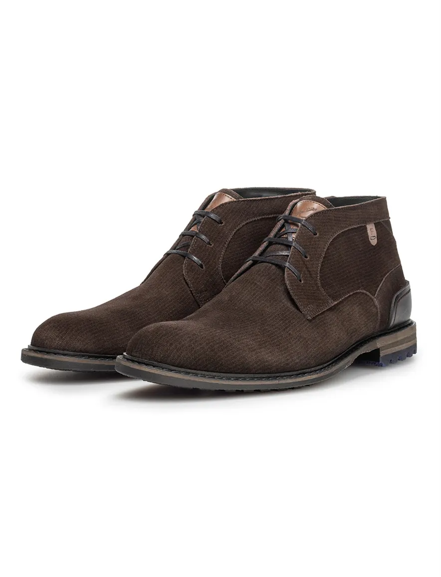 Schoenen Floris van Bommel bruin SFM-50159-21-03-DarkBrown