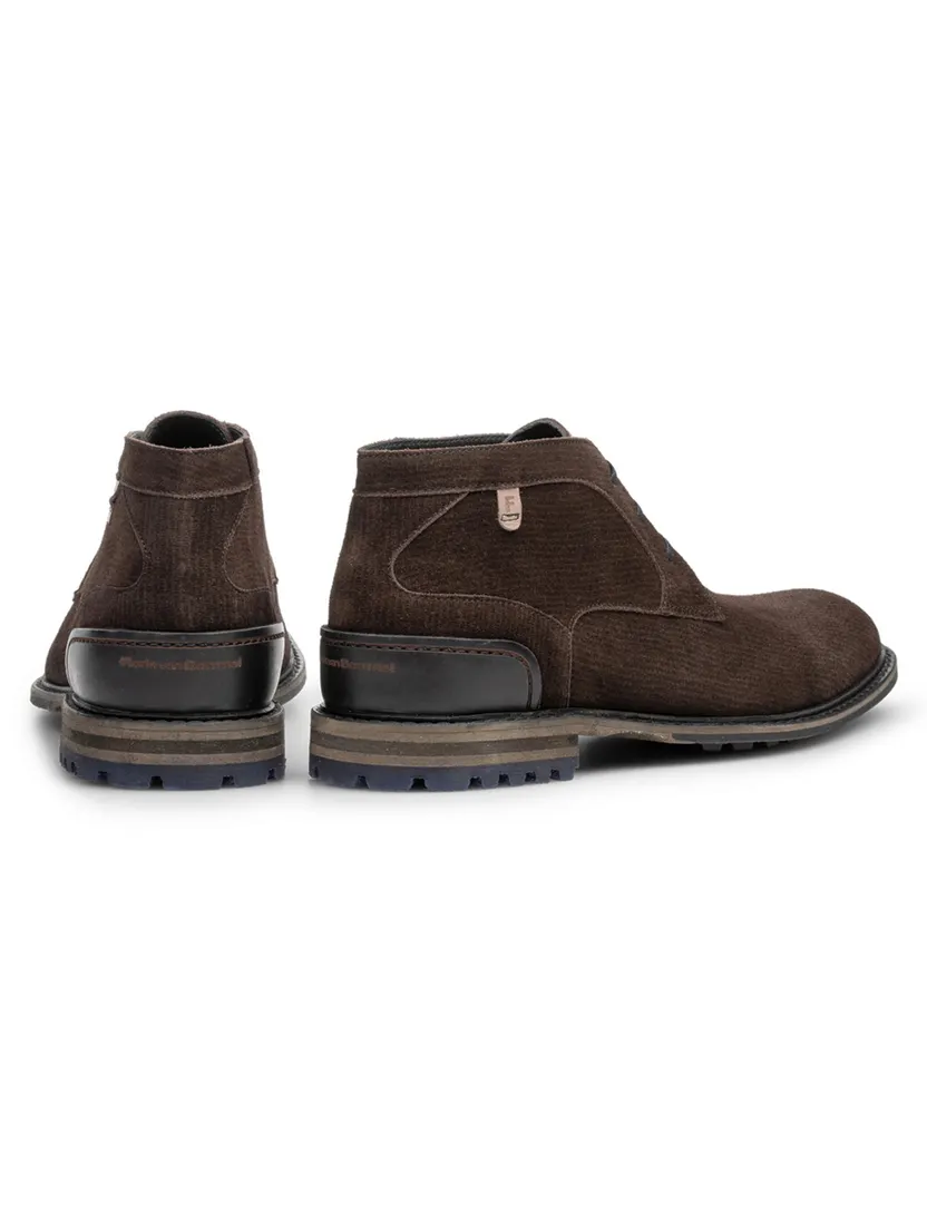 Nette schoenen Floris van Bommel bruin suede