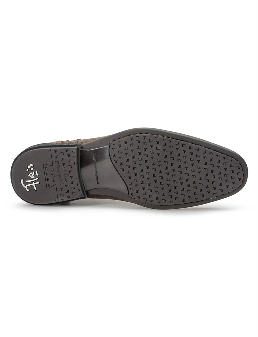 Floris van Bommel nette schoenen bruin effen