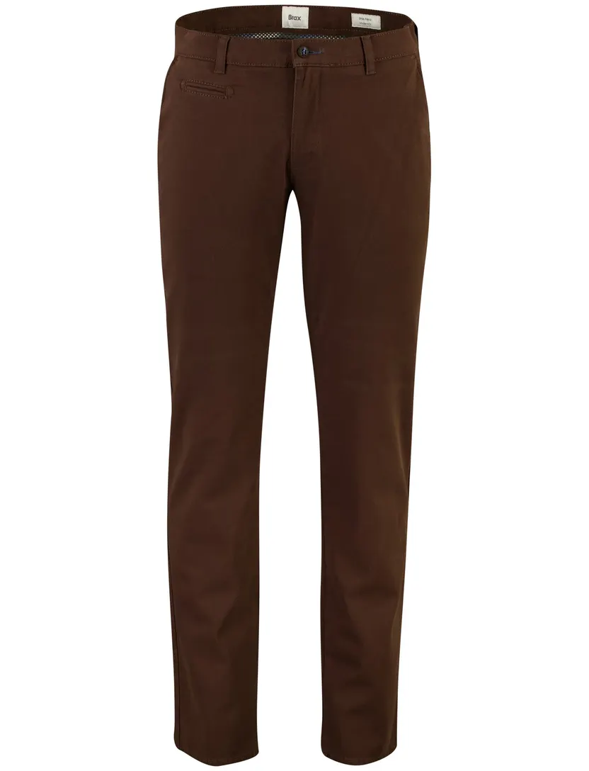 Brax Fabio bruin chino broek