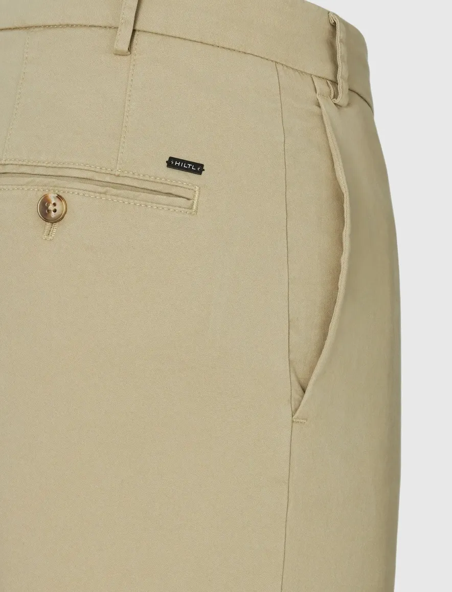 Hiltl chino slim fit creme