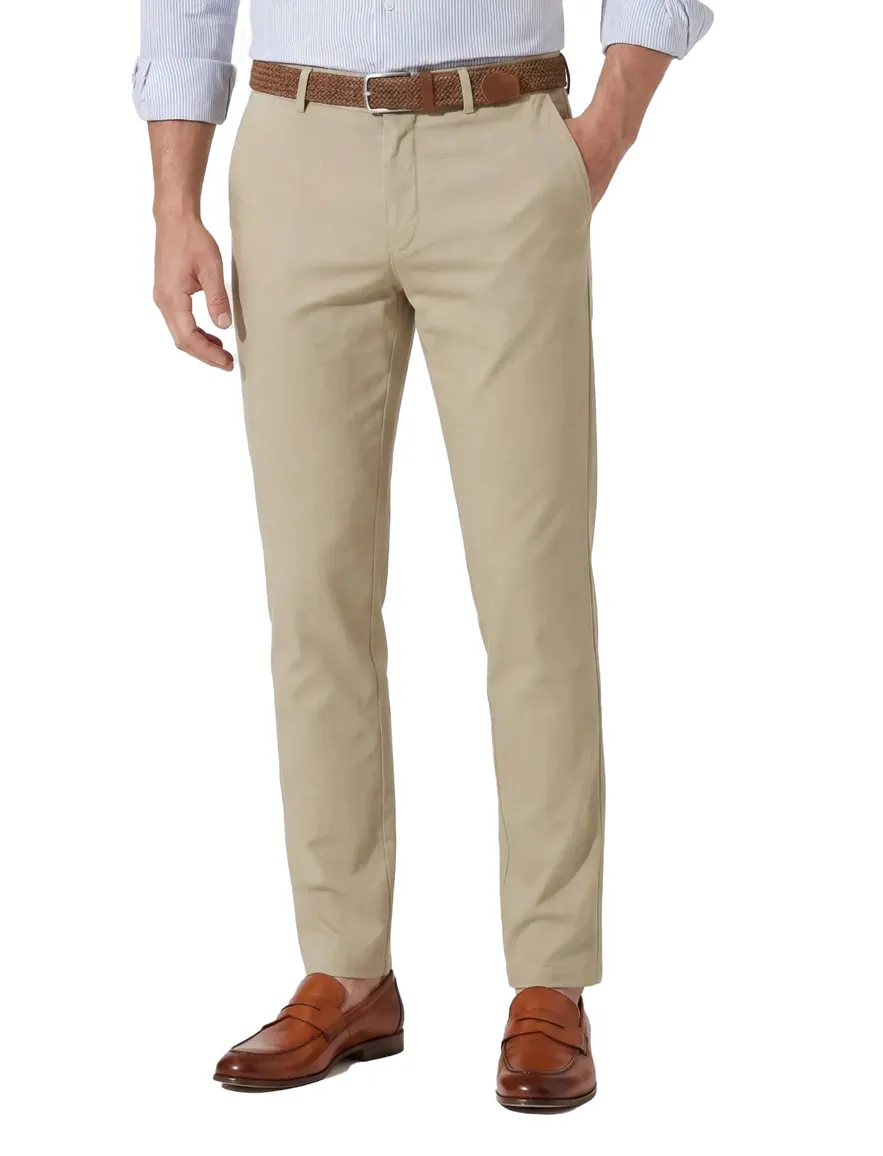 Hiltl chino slim fit creme