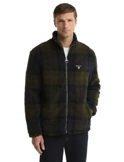 Barbour Vest Barbour groen fleece