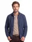 Barbour vest blauw gemeleerd gebreid