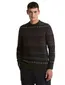 Barbour trui ronde hals donkergroen geprint