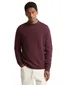 Barbour Holden Crew ronde hals trui bordeaux