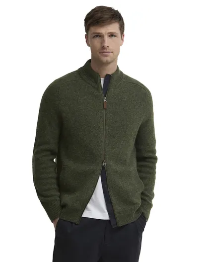 Barbour Vest Barbour groen gebreid