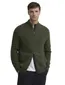 Vest Barbour groen gebreid