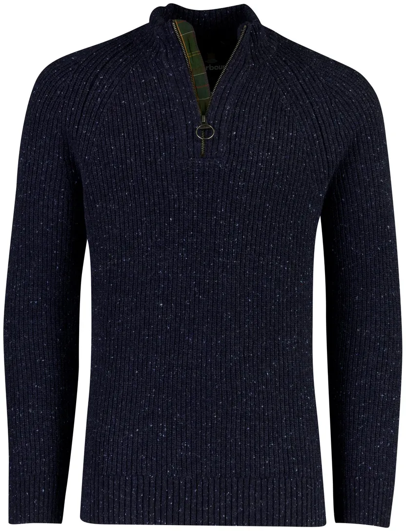 Trui Barbour blauw wol