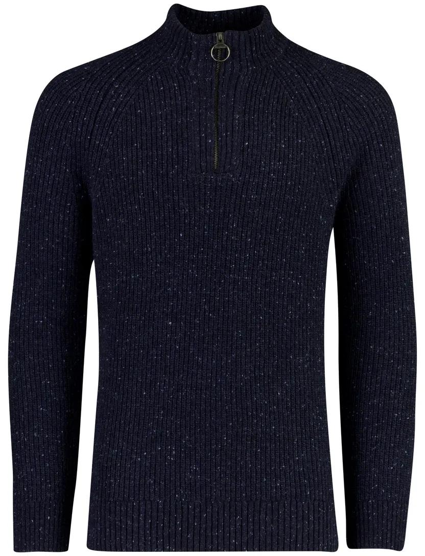 Trui Barbour blauw wol