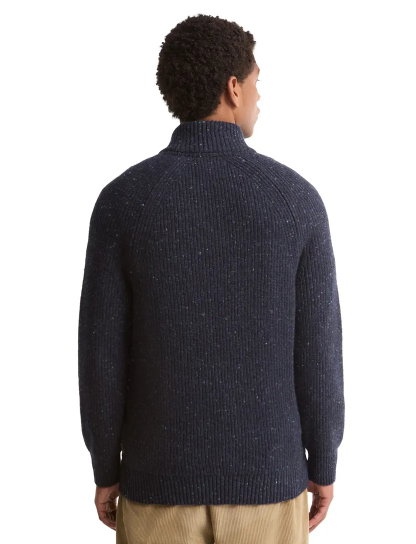 Trui Barbour blauw wol