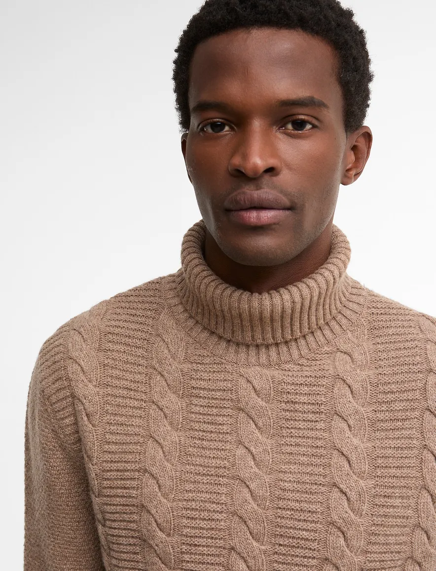 Barbour Staplecross coltrui bruin