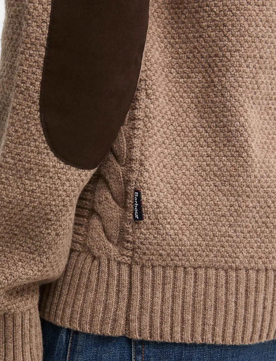 Barbour Staplecross coltrui bruin