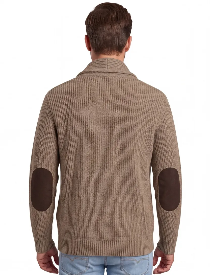 Barbour vest bruin 100% wol warm