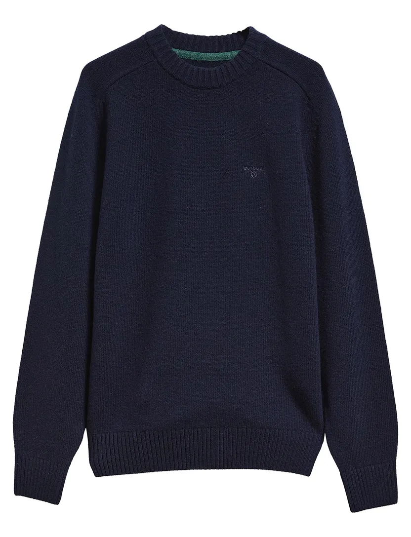 Truien Barbour donkerblauw wol