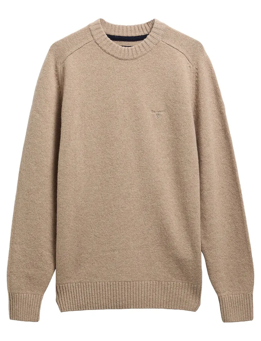 Trui Barbour camel lamswol