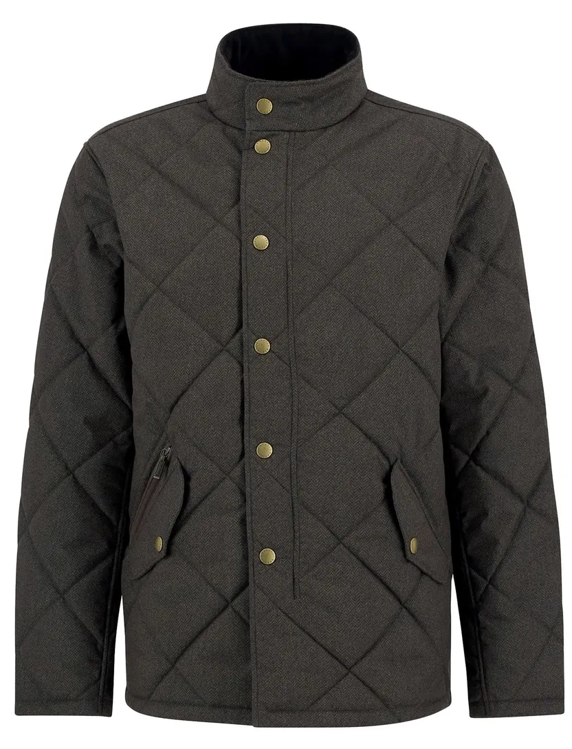 Quilted jacket Barbour groen
