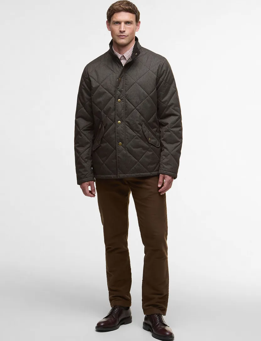 Quilted jacket Barbour groen