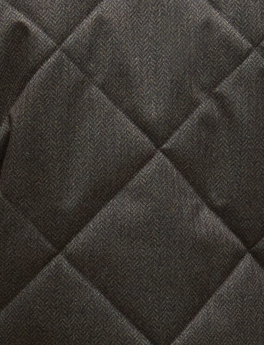 Barbour quilted jacket olijfgroen