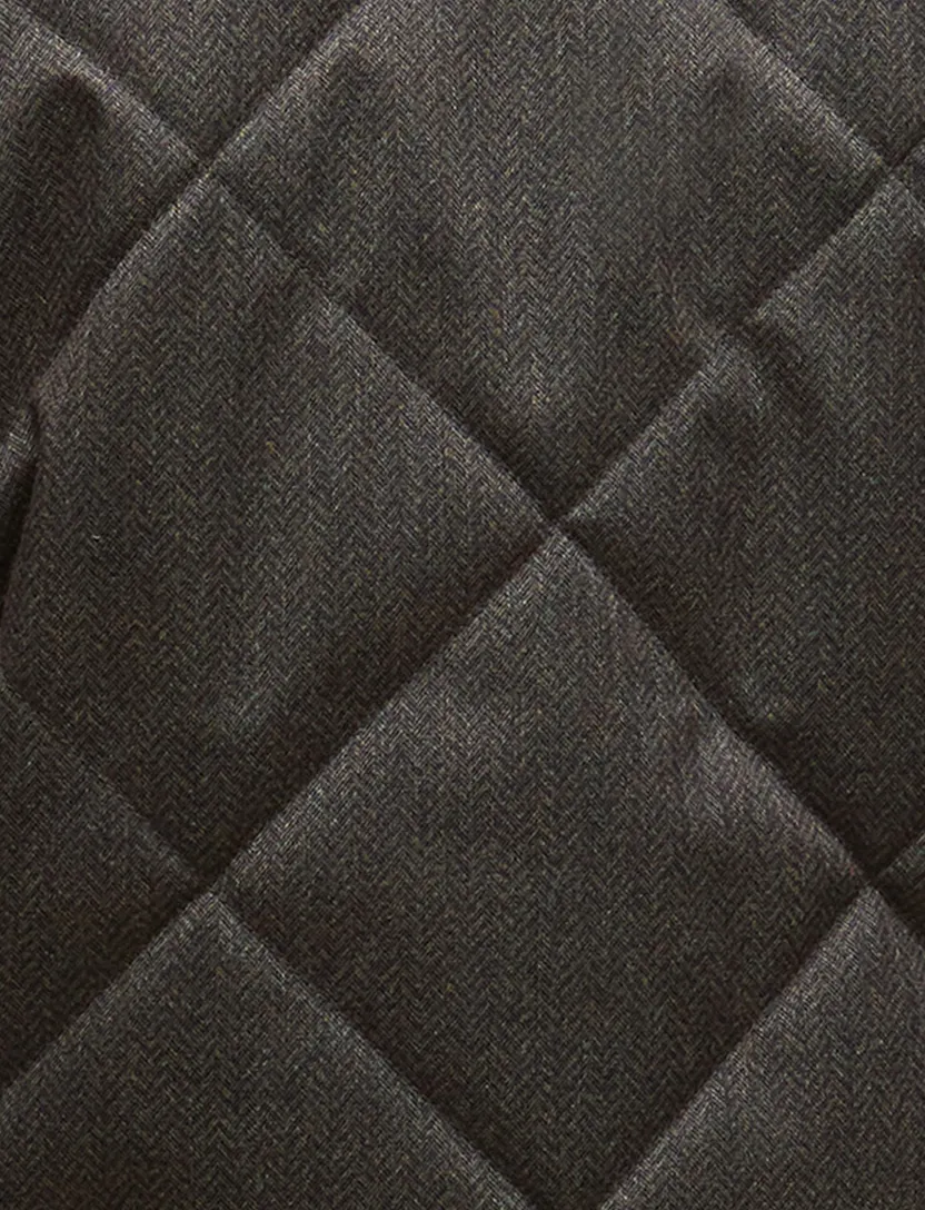 Quilted jacket Barbour groen