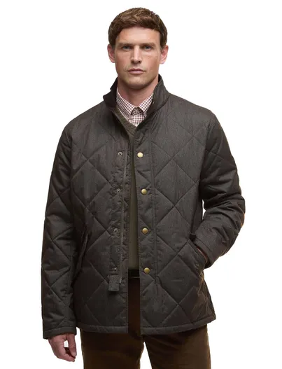 Barbour Barbour quilted jacket olijfgroen