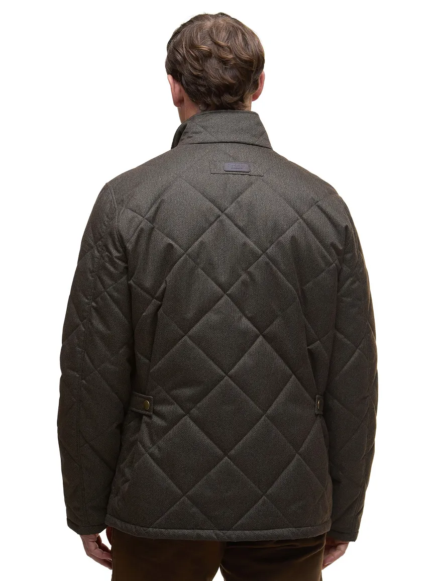 Barbour quilted jacket olijfgroen