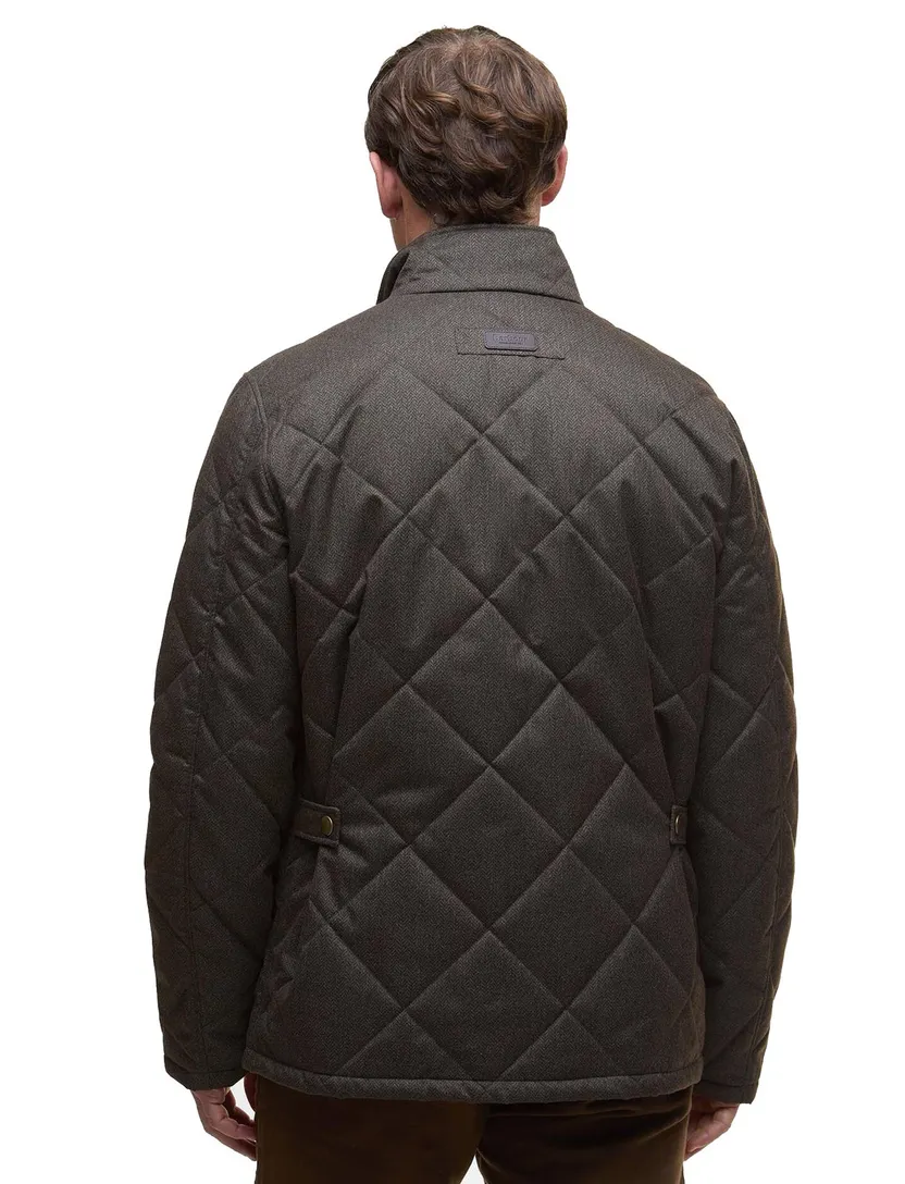 Quilted jacket Barbour groen