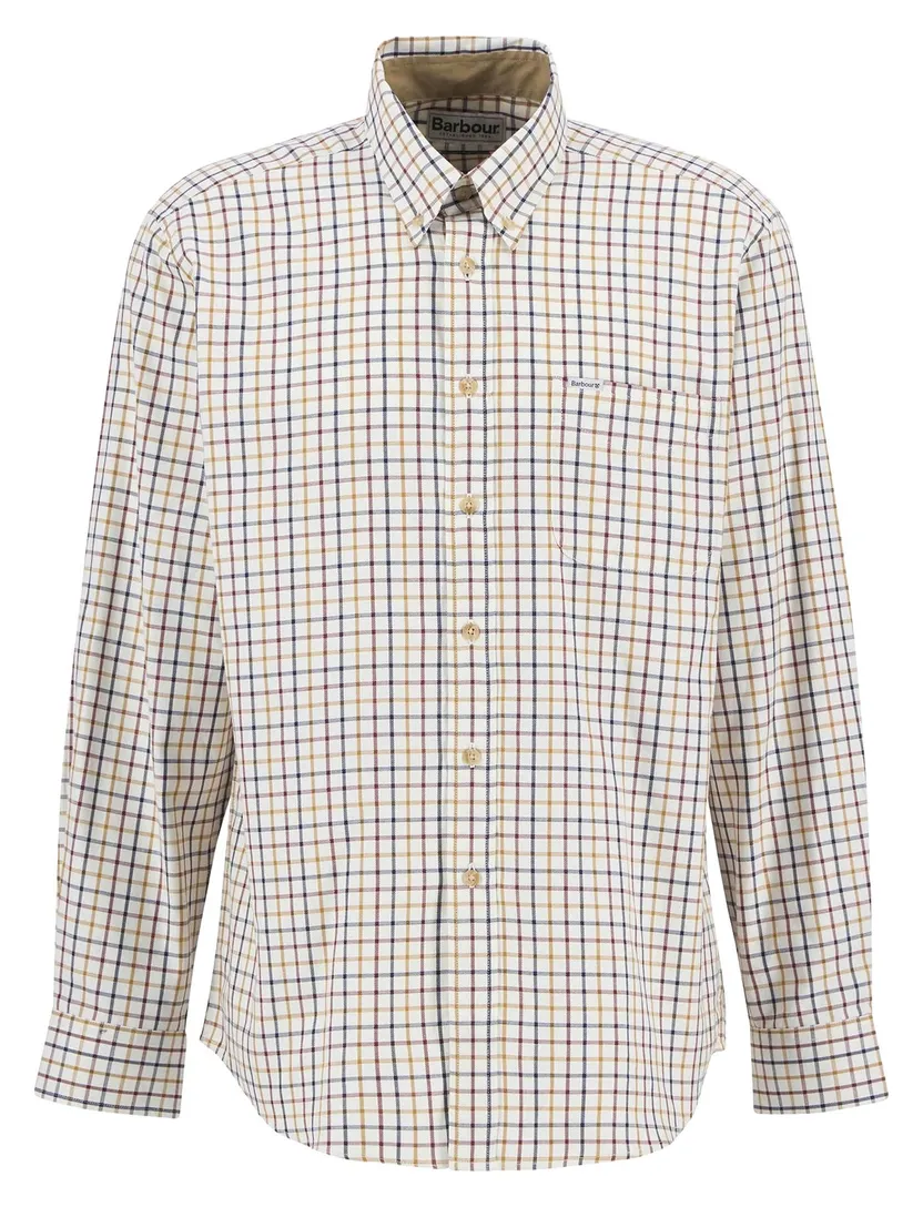 Overhemden Barbour Relaxed Fit wit
