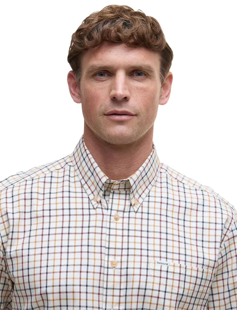 Overhemden Barbour Relaxed Fit wit