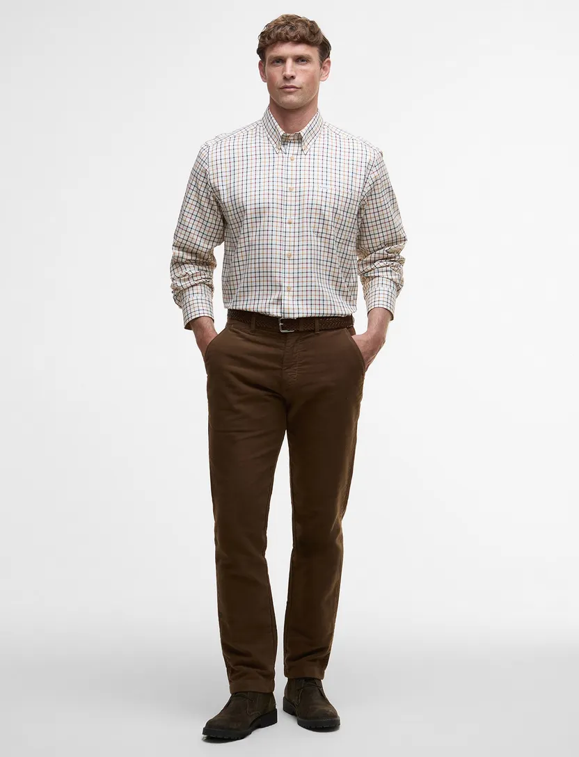 Overhemden Barbour Relaxed Fit wit