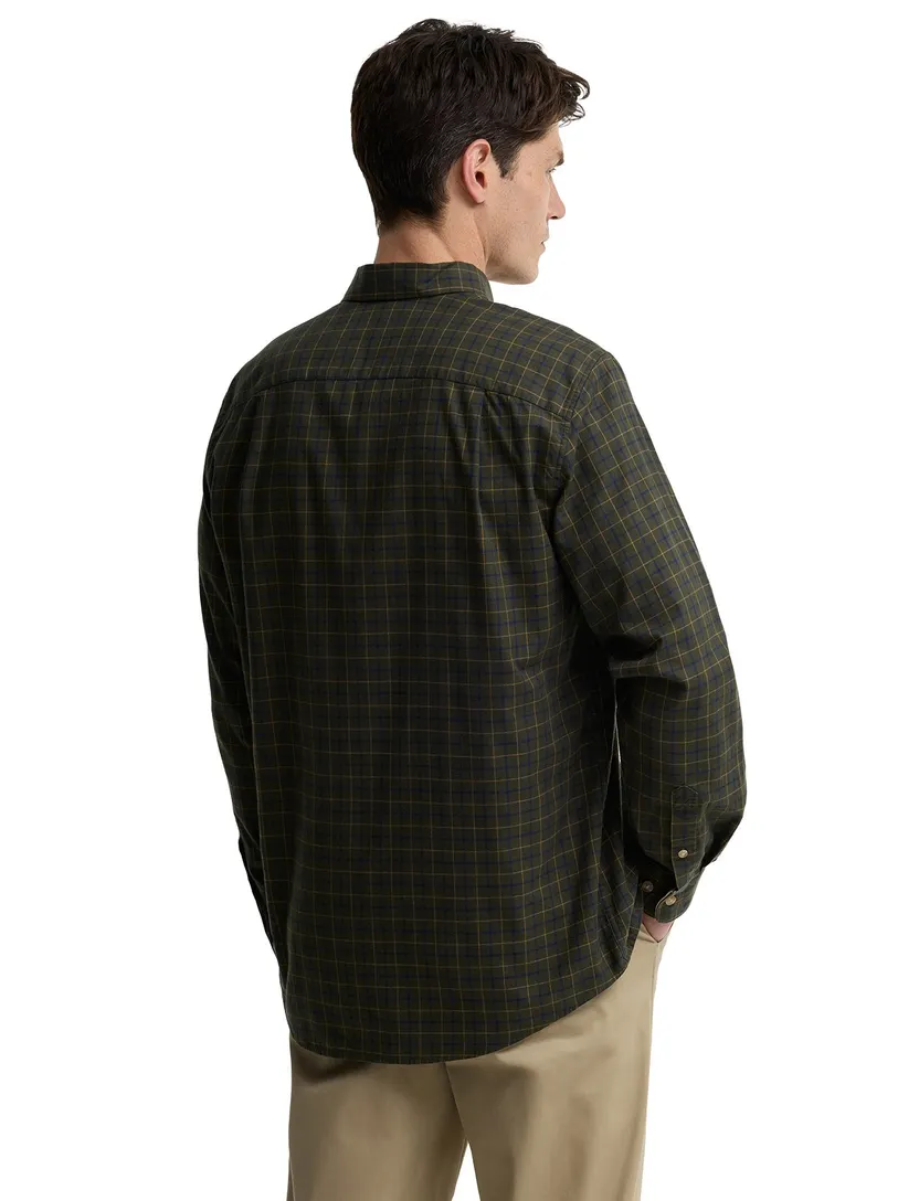 Overhemden Barbour Regular Fit groen