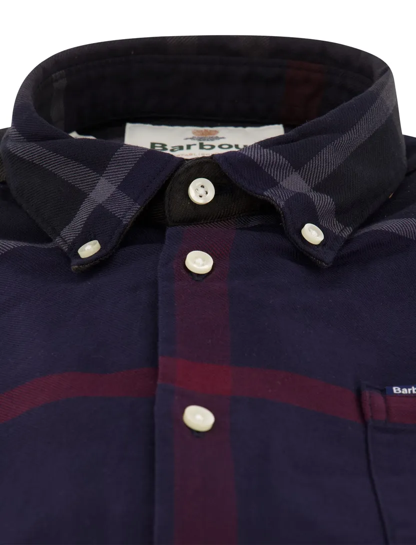 Flanel overhemd Barbour groen