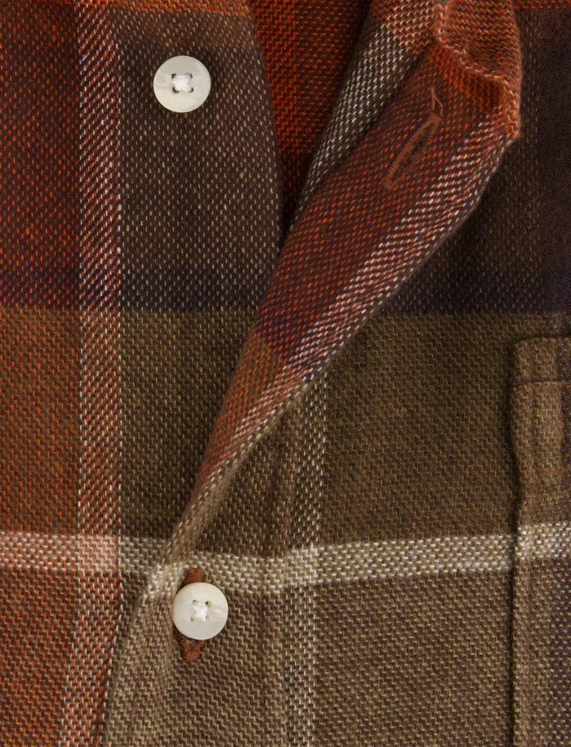 Overhemden Barbour Relaxed Fit bruin