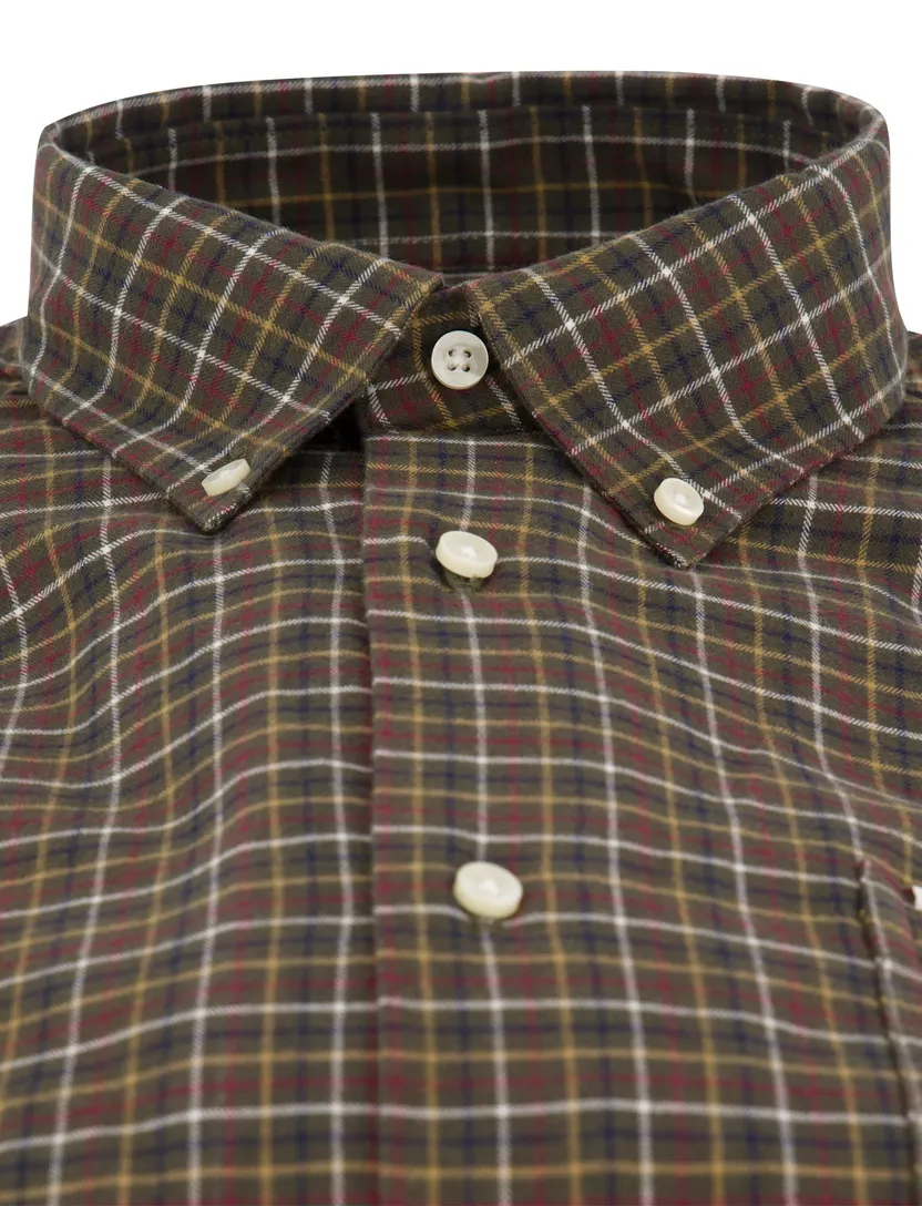 Overhemd Barbour Regular Fit groen