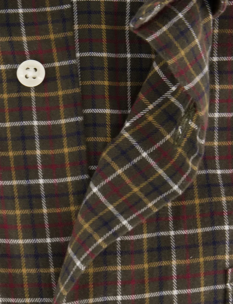 Barbour Regular Fit overhemd groen geruit