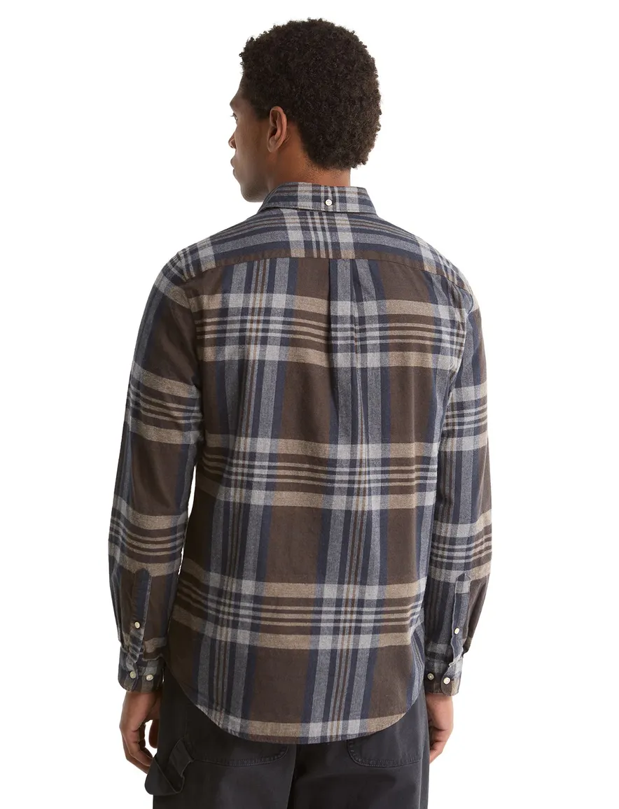 Barbour Tailored Fit overhemd bruin geruit