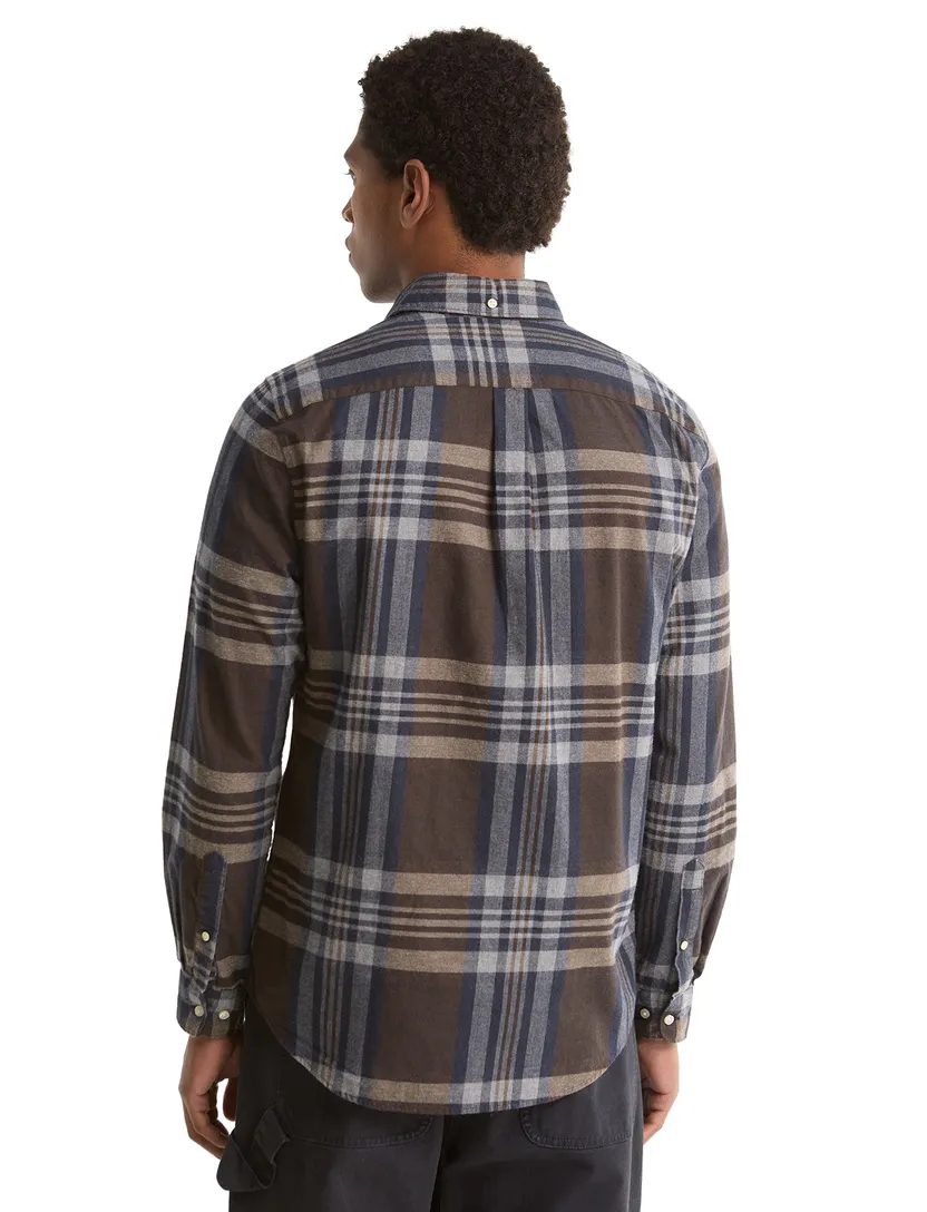 Overhemd Barbour Tailored Fit bruin