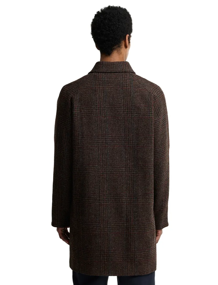 Overjas Barbour bruin wol