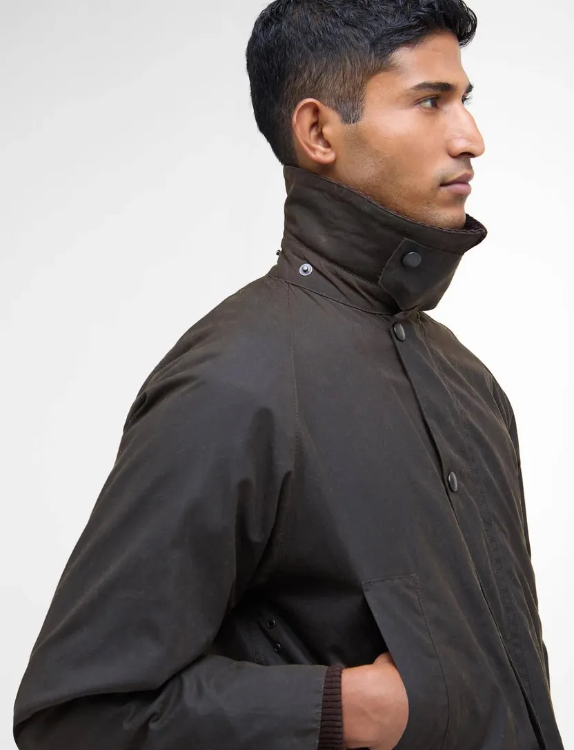 Barbour Bedale wax jas groen waterdicht
