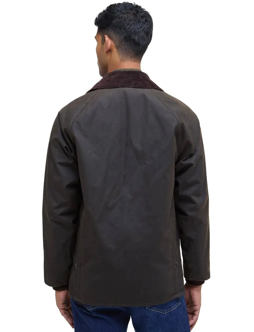 Barbour Bedale wax jas olijfgroen