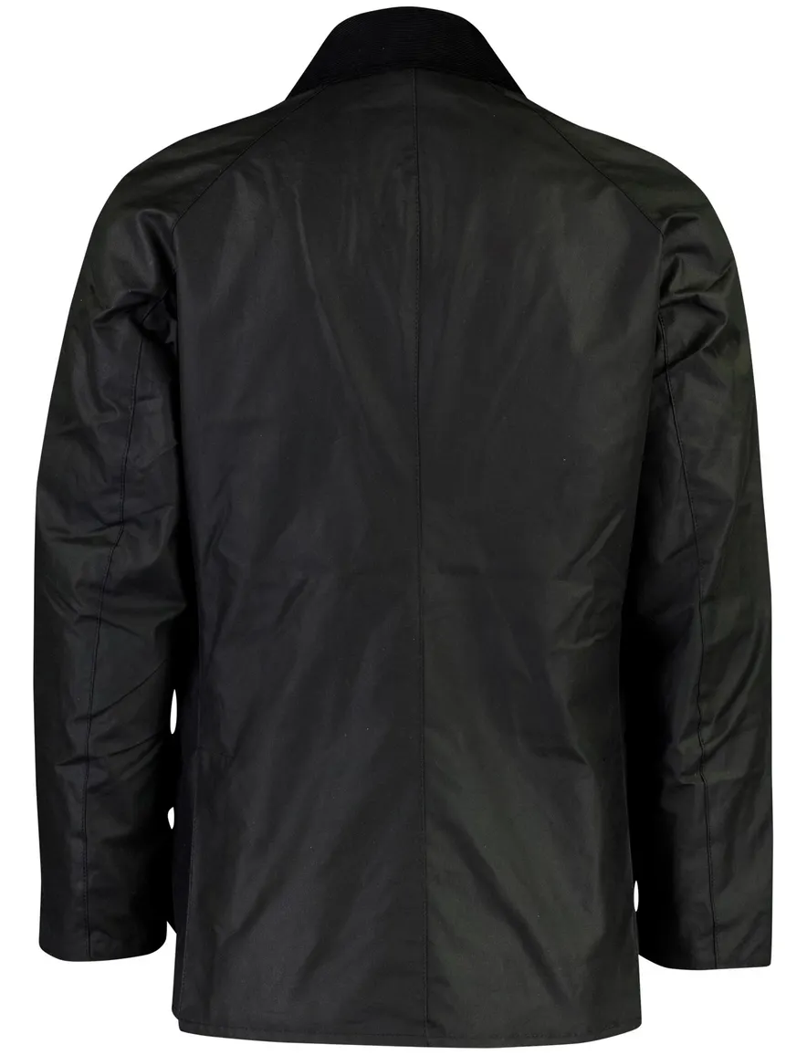 Barbour Regular Fit ASHBY wax jas donkerblauw