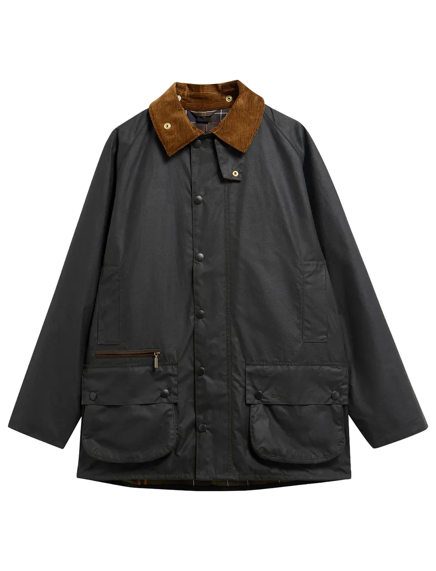 Barbour wax jas groen
