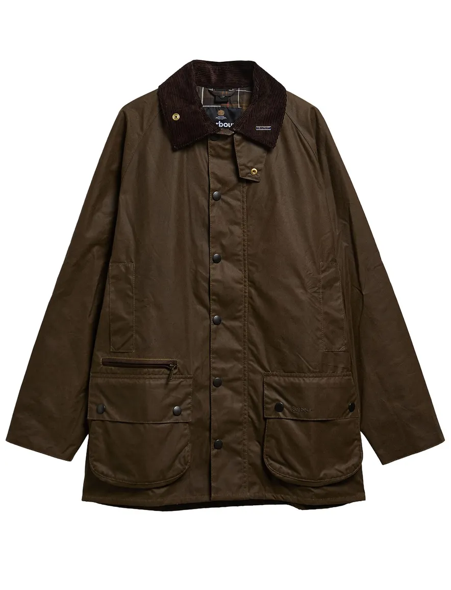 Barbour Beaufort wax jas groen