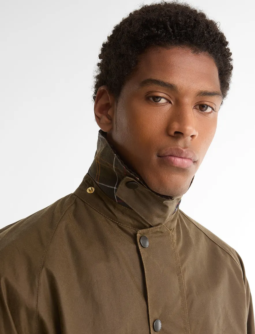 Barbour Beaufort wax jas groen