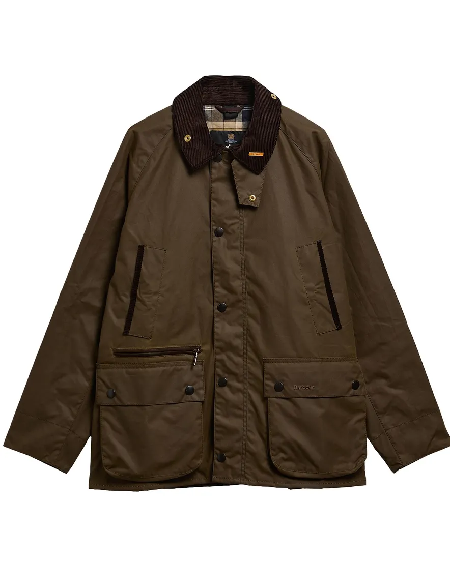 Barbour wax jas bruin