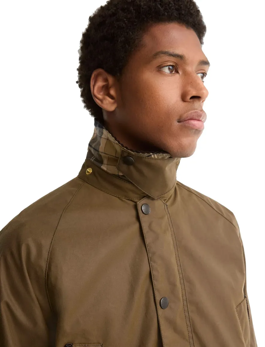 Barbour wax jas bruin