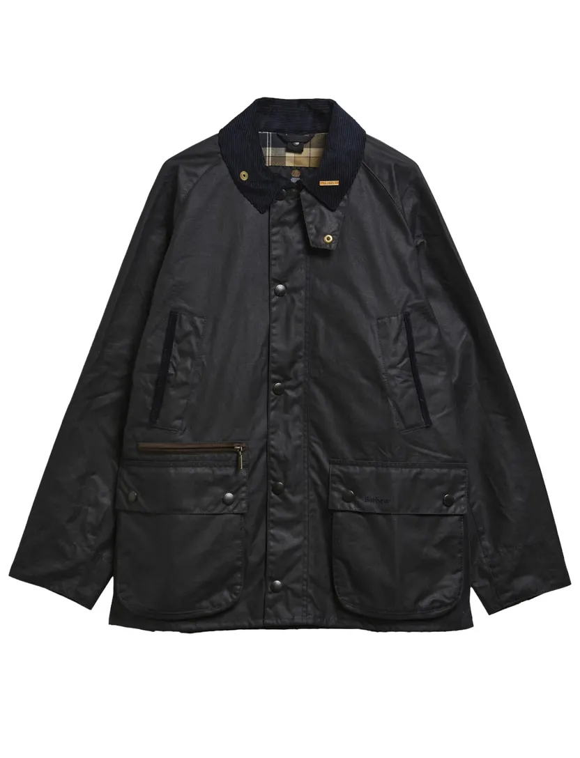 Barbour Bedale wax jas donkerblauw waterdicht