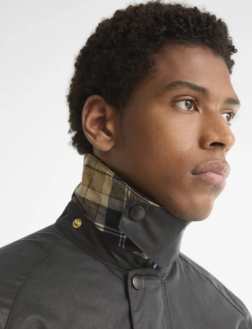 Barbour Bedale wax jas donkerblauw waterdicht