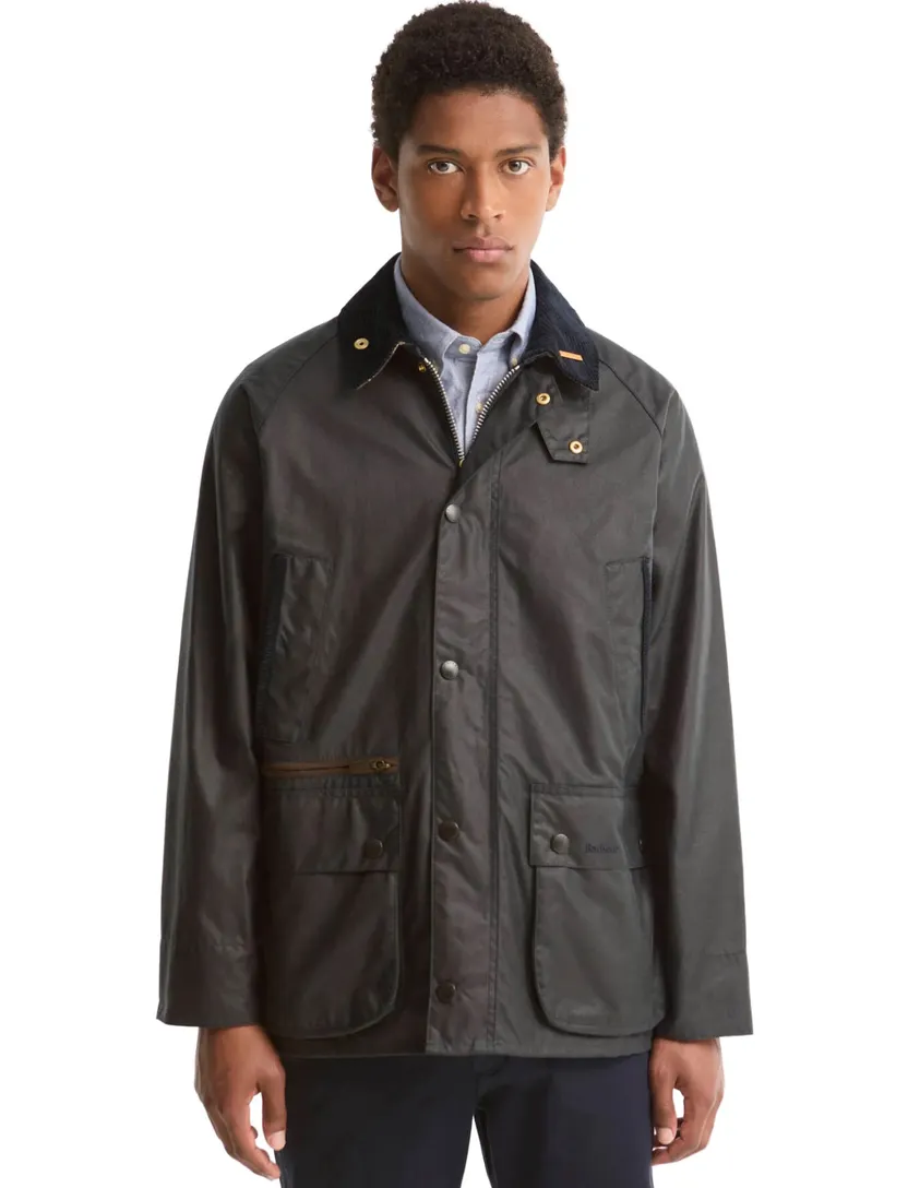 Barbour Bedale wax jas donkerblauw waterdicht